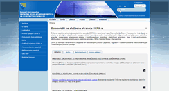 Desktop Screenshot of derk.ba